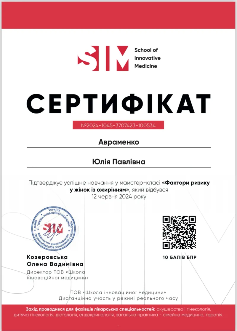 Сертифікат 24